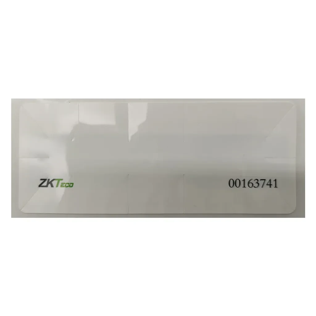 New UHF Parking Tag. sticker tag UHF adhesivo dimensiones 100mm x 40mm. logo zkt